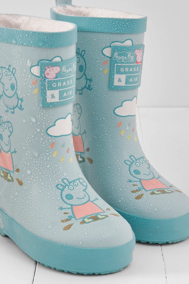 Peppa Pig Blue Colour-Changing Wellies