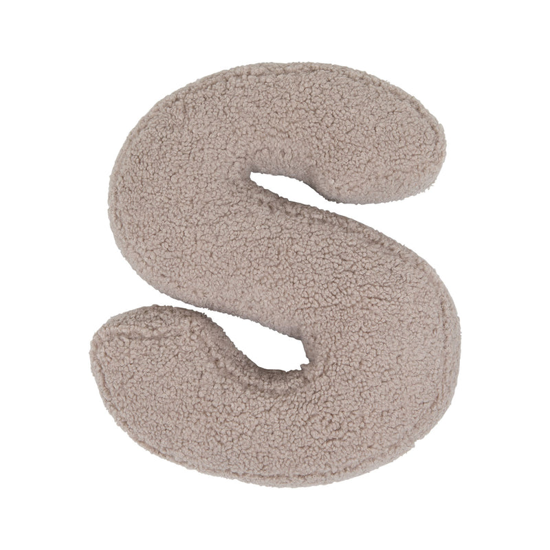 Betty’s Home Boucle Mocha Letter Cushion