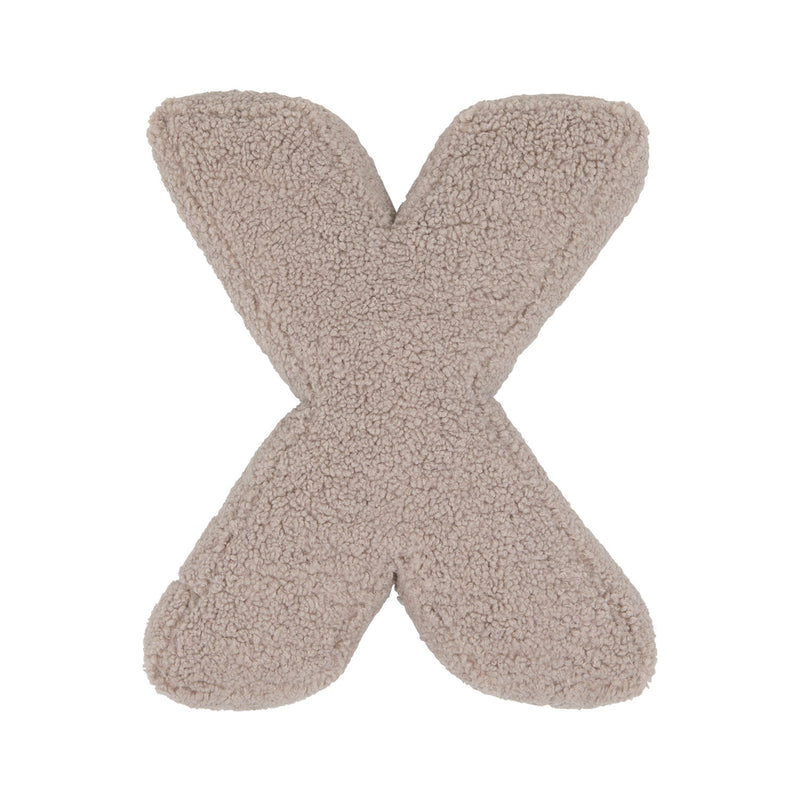 Betty’s Home Boucle Mocha Letter Cushion