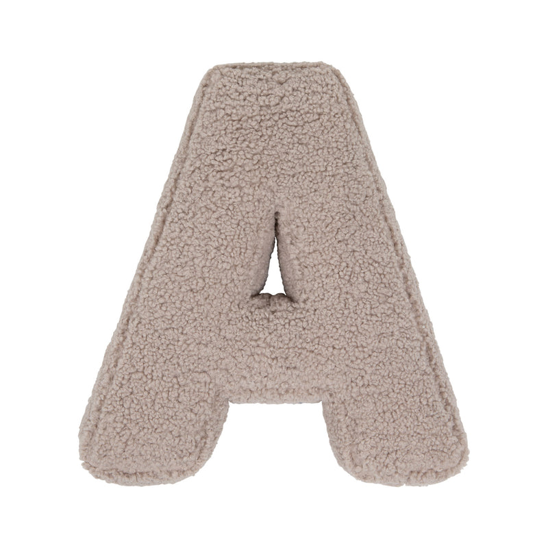 Betty’s Home Boucle Mocha Letter Cushion