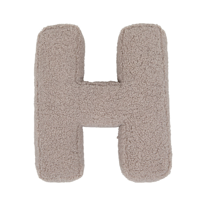 Betty’s Home Boucle Mocha Letter Cushion