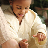 Children's Towelling Robe - Bunny