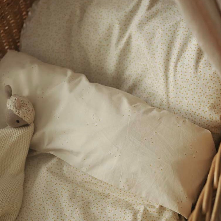 Organic Cotton Reversible Bedding Set - Wild Chamomile