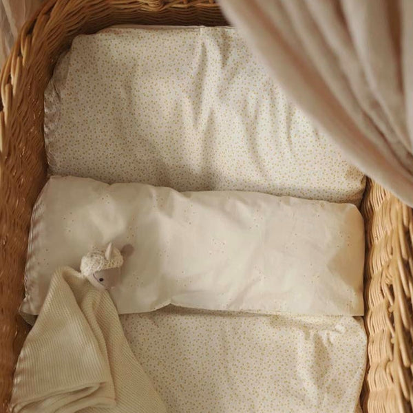 Organic Cotton Reversible Bedding Set - Wild Chamomile