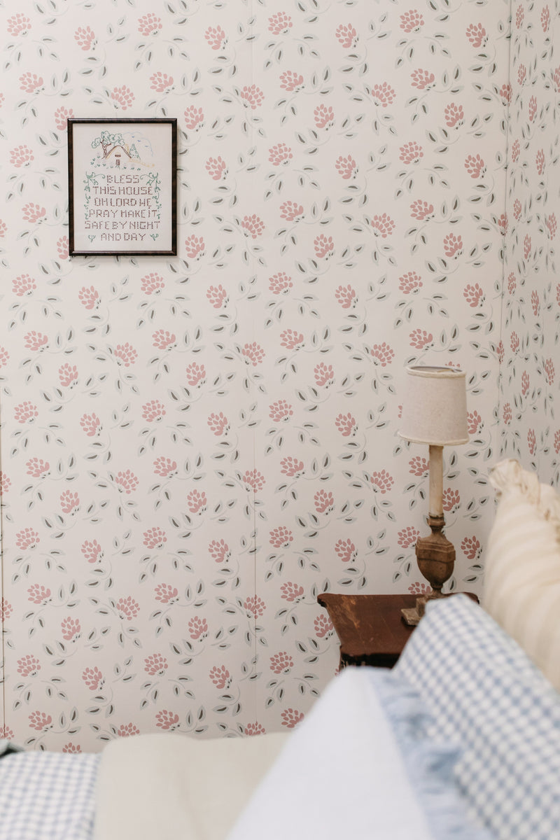 Cottage Floral Wallpaper