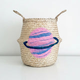 Pink Planet Basket - Large