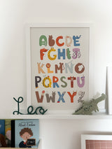 Animal Alphabet – Kids Wall Art