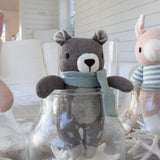 Fred The Bear Knitted Toy + Gift Box