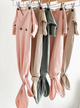 Organic Baby Knotted Gown