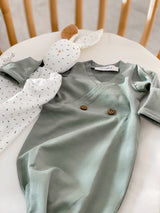 Organic Baby Knotted Gown