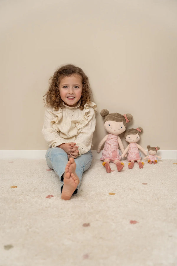 Little Dutch - Cuddle Doll - Rosa 10cm