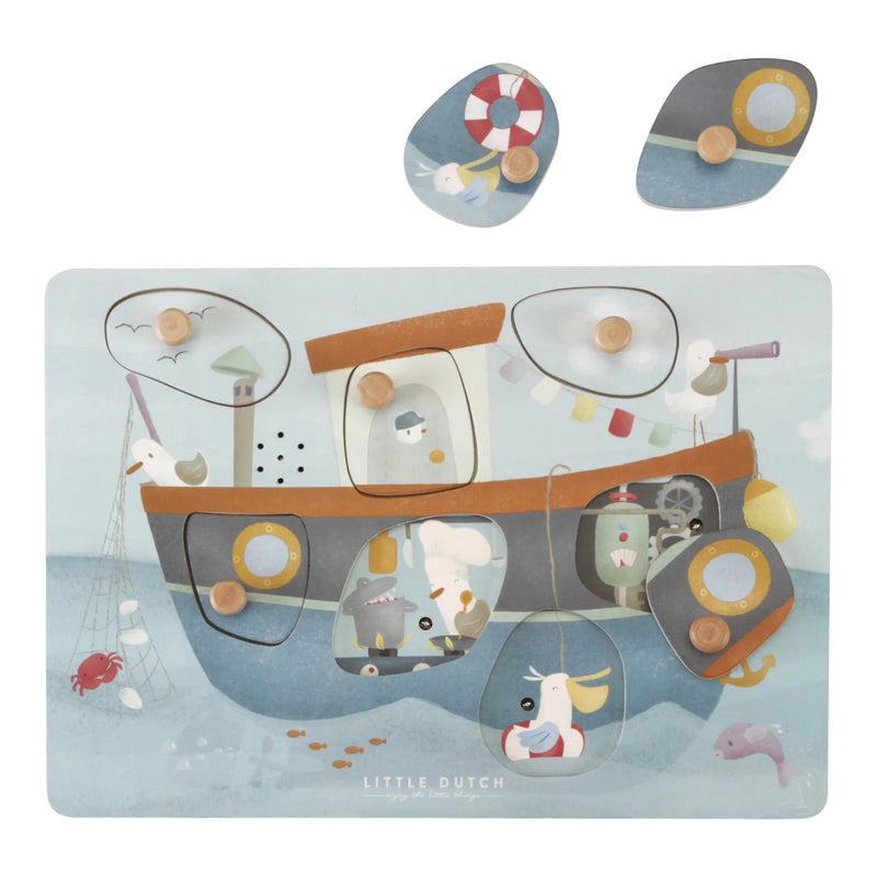Wooden Sound Puzzle - Sailors Bay