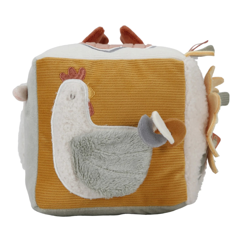 Little Dutch - Soft Activity Cube - Little Farm