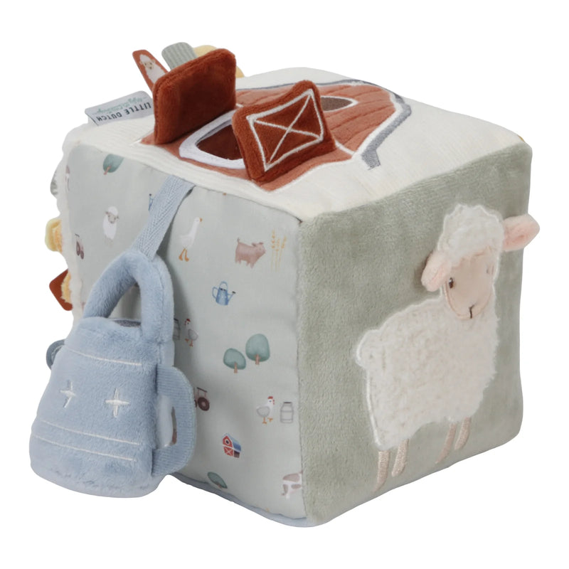 Little Dutch - Soft Activity Cube - Little Farm