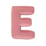 Betty's Home Rose Velvet Alphabet Cushion