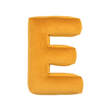 Betty's Home Yellow Velvet Alphabet Cushion