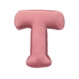 Betty's Home Rose Velvet Alphabet Cushion