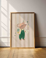Adventure Awaits - Mouse Art Print