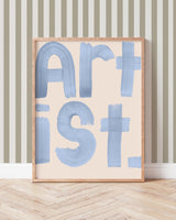 Artist' - Word Art Print