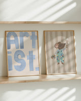 Artist' - Word Art Print