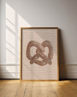 Can You Knot - Pretzel Art Print