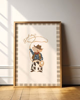 Cowboy Mouse- Mouse Print