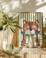 Big Top Tiger - Circus Art Print