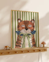 Big Top Tiger - Circus Art Print