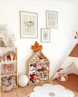 Bonjour' - Word Art Print