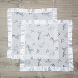 Lulujo - 2 Pack Muslin Security Comforter Blanket - Afrique