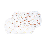 Lulujo - 2 Pack Muslin Winding Cloth - Barnyard & Hen Chicks