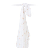 Lulujo - Muslin Swaddle - Daisy (100cm x 100cm)