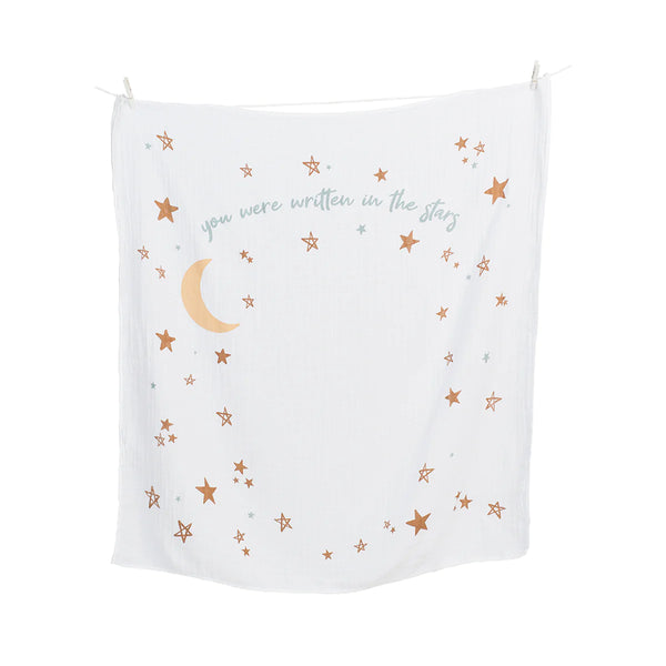 Baby's First Year Blanket & Cards - Written In The Stars