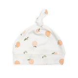 Lulujo - Bamboo Hat and Swaddle Blanket Gift Set - Peaches