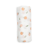 Lulujo - Bamboo Hat and Swaddle Blanket Gift Set - Peaches
