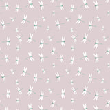 Lulujo - Cotton Fitted Cot  Sheet - Dragonflies (135cm x 70cm)