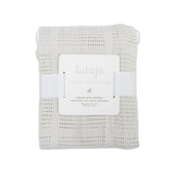 Lulujo - Cellular Blanket - Grey