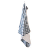 Lulujo - Hooded Towel - Navy Gingham