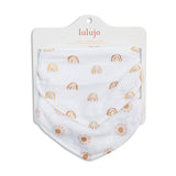 Lulujo - 2 pack Bandana Bib - Rainbows & Suns