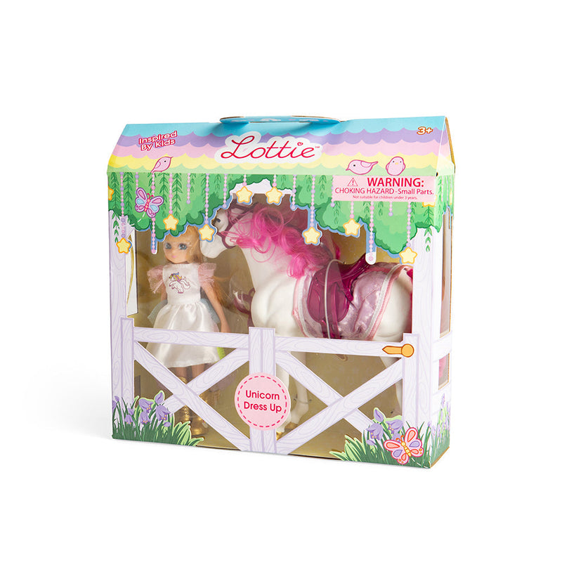 Unicorn Dress Up Doll & Set