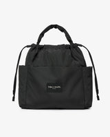 Luna Drawstring Changing Tote Black
