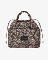 Luna Drawstring Changing Tote Leopard Print