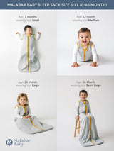 TOG 2.2 (Quilted) - Miami Wearable Baby Sleep Sack