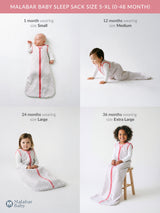 TOG 0.6 (Lightweight) - Miami Wearable Baby Sleep Sack