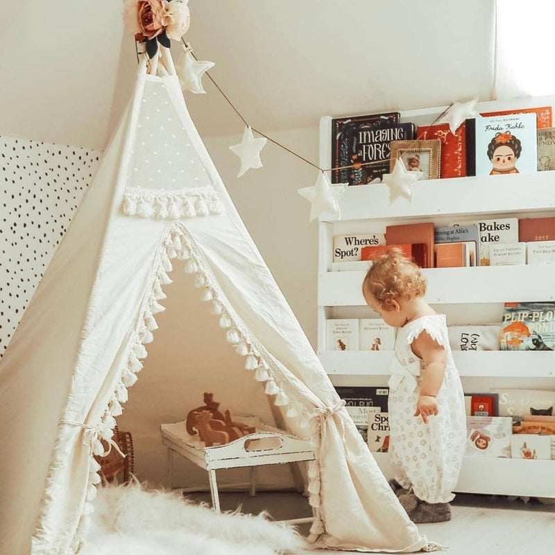 MINICAMP Boho Kids Teepee With Tassels