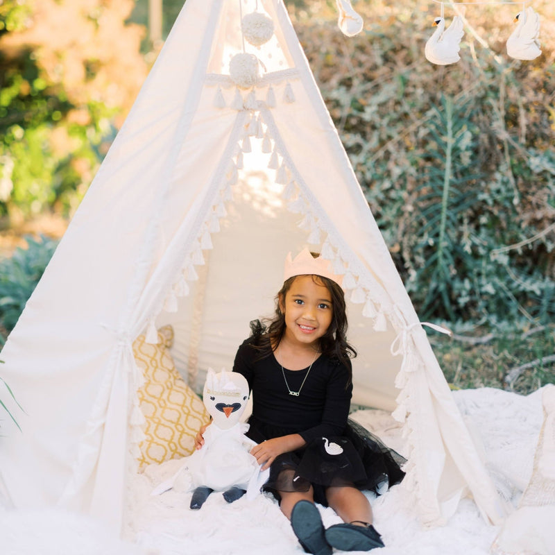 MINICAMP Boho Kids Teepee With Tassels