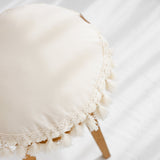 MINICAMP Round Tassel Cushion – Cozy Boho Pillow for Kids' Rooms
