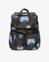 Alto Changing Backpack Brown Modern Floral Print