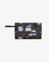 Etta Changing Clutch Brown Modern Floral Print