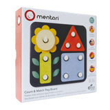 Count and Match Peg board
